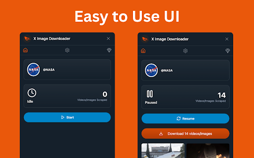 X Image Downloader Twitter Image / Video Downloader  from Chrome web store to be run with OffiDocs Chromium online
