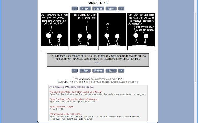 XKCD alt printer  from Chrome web store to be run with OffiDocs Chromium online