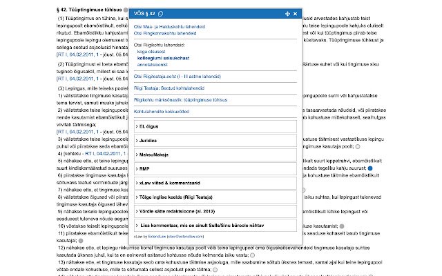 Chrome web mağazasından xLaw, OffiDocs Chromium çevrimiçi ile çalıştırılacak