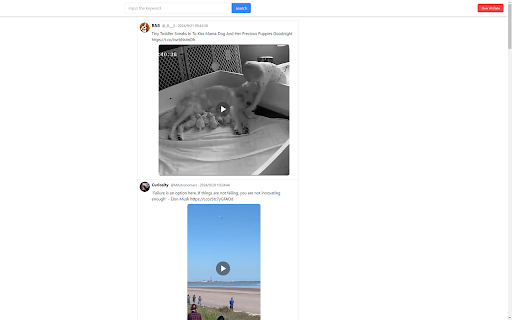 Xlike likes for X/Twitter  from Chrome web store to be run with OffiDocs Chromium online
