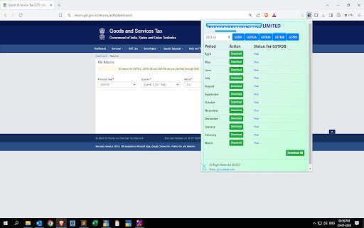 XLSDEAL GSTR N  from Chrome web store to be run with OffiDocs Chromium online