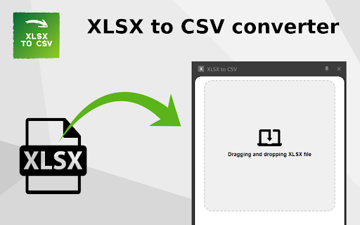 XLSX to CSV  from Chrome web store to be run with OffiDocs Chromium online