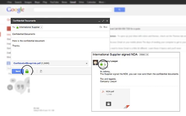 xmail  from Chrome web store to be run with OffiDocs Chromium online