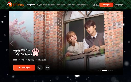 Xmas theme for FPTPlay  from Chrome web store to be run with OffiDocs Chromium online