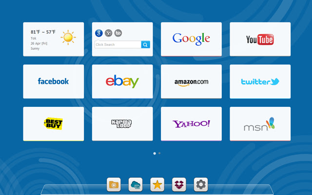 X Pagina Nuova scheda dal Chrome Web Store da eseguire con OffiDocs Chromium online