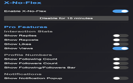 X No Flex  from Chrome web store to be run with OffiDocs Chromium online
