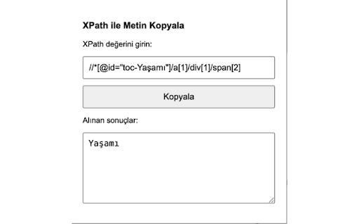 XPath Copier  from Chrome web store to be run with OffiDocs Chromium online