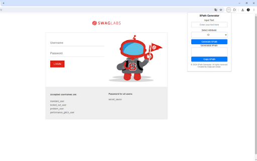 XPath Generator from Chrome web store to be run with OffiDocs Chromium online XPath Generator from Chrome web store to be run with OffiDocs Chromium online