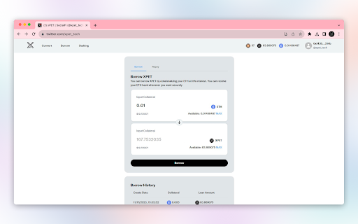 xPet.tech  from Chrome web store to be run with OffiDocs Chromium online