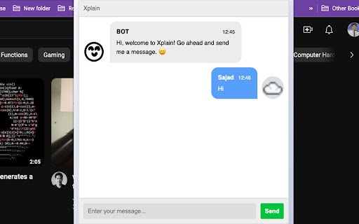 Xplain  from Chrome web store to be run with OffiDocs Chromium online
