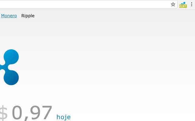 Chrome വെബ് സ്റ്റോറിൽ നിന്നുള്ള XRP Hoje, OffiDocs Chromium ഓൺലൈനിൽ പ്രവർത്തിക്കും