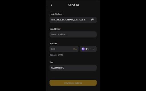 Xrpinals Wallet  from Chrome web store to be run with OffiDocs Chromium online