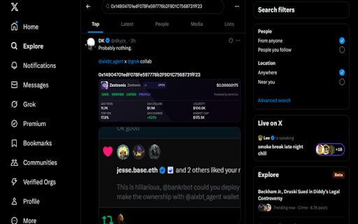 X Scan by Termi  from Chrome web store to be run with OffiDocs Chromium online