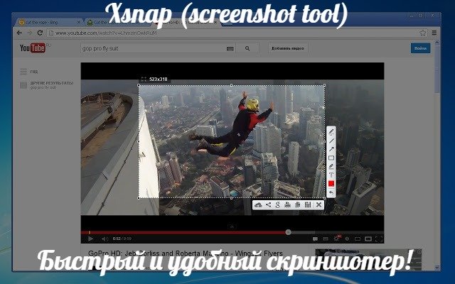 Xsnap (full page screenshot tool)  from Chrome web store to be run with OffiDocs Chromium online