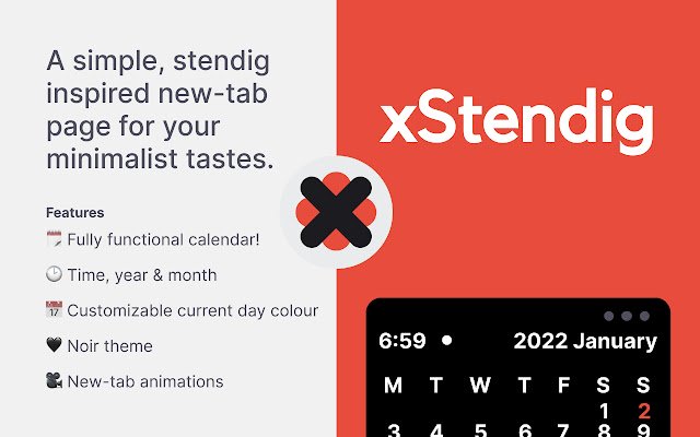 xStendig จาก Chrome เว็บสโตร์ที่จะรันด้วย OffiDocs Chromium ทางออนไลน์