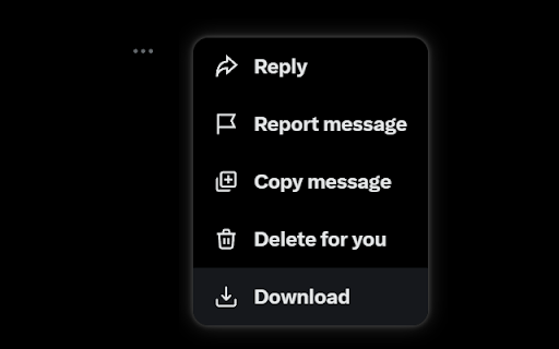 X/Twitter DM Downloader  from Chrome web store to be run with OffiDocs Chromium online