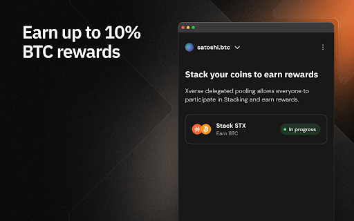 Xverse: Bitcoin Crypto Wallet from Chrome web store to be run with OffiDocs Chromium online Xverse: Bitcoin Crypto Wallet from Chrome web store to be run with OffiDocs Chromium online