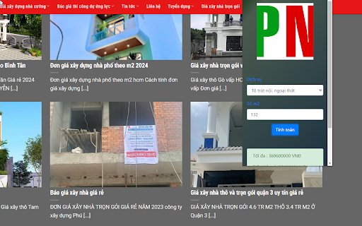 Xây dựng Phú Nguyễn  from Chrome web store to be run with OffiDocs Chromium online