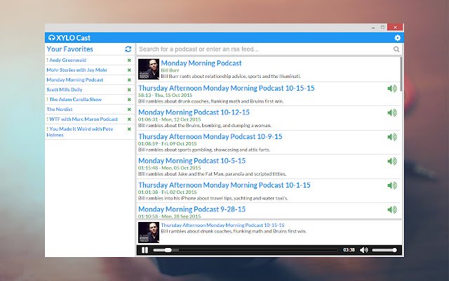 XYLO Cast Chrome Podcast Manager from Chrome web store to be run with OffiDocs Chromium online XYLO Cast Chrome Podcast Manager from Chrome web store to be run with OffiDocs Chromium online