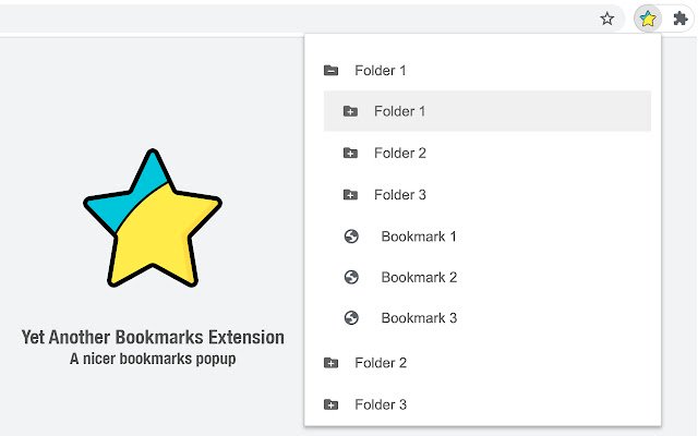 YABE Yet Another Bookmarks Extension  from Chrome web store to be run with OffiDocs Chromium online