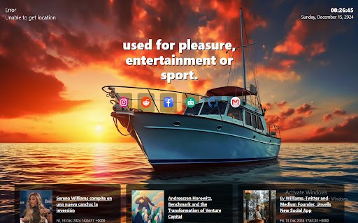 yacht  from Chrome web store to be run with OffiDocs Chromium online