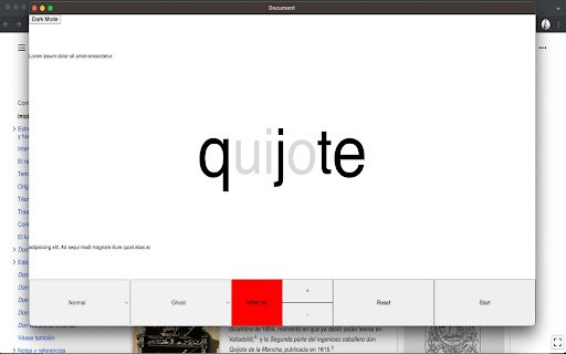 YASRE  from Chrome web store to be run with OffiDocs Chromium online