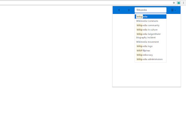 YAWE (Yet Another Wiki Extension) از فروشگاه وب Chrome با OffiDocs Chromium به صورت آنلاین اجرا می شود