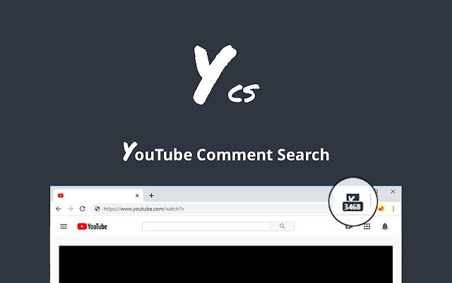 YCS YouTube Comment Search  from Chrome web store to be run with OffiDocs Chromium online