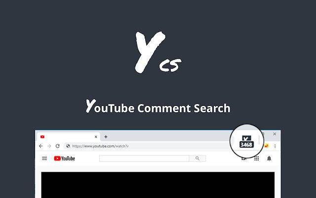 Paghahanap ng Komento sa YCS sa YouTube mula sa Chrome web store na tatakbo sa OffiDocs Chromium online