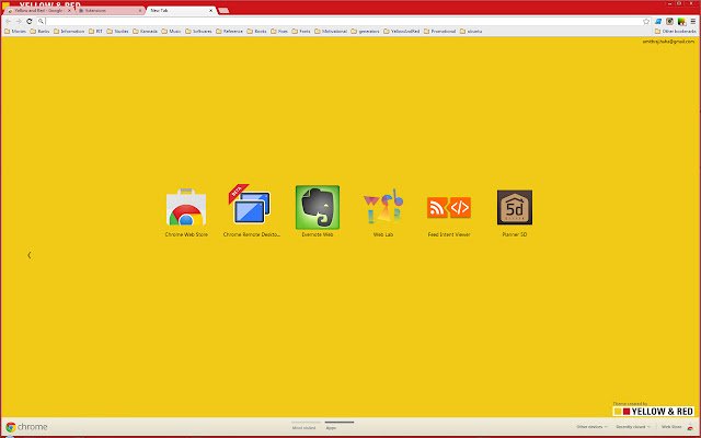 Yellow and Red  from Chrome web store to be run with OffiDocs Chromium online