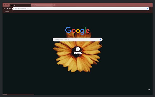 La flor amarilla de la tienda web de Chrome se ejecutará con OffiDocs Chromium en línea