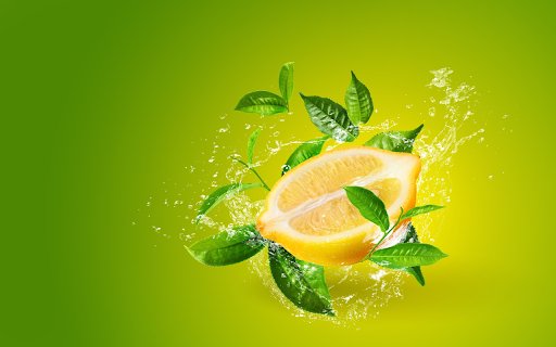 Yellow lemon and green tea  from Chrome web store to be run with OffiDocs Chromium online