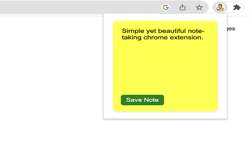 Yellow Notes  from Chrome web store to be run with OffiDocs Chromium online