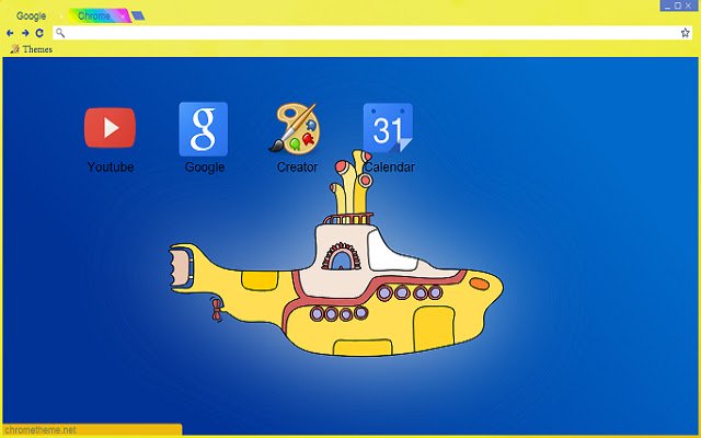 Le sous-marin jaune de la boutique en ligne Chrome doit être exécuté avec OffiDocs Chromium en ligne