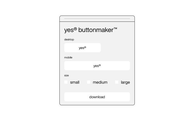 yes® Button Maker  from Chrome web store to be run with OffiDocs Chromium online
