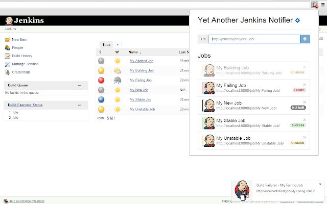 Yet Another Jenkins Notifier from Chrome web store to be run with OffiDocs Chromium online Yet Another Jenkins Notifier from Chrome web store to be run with OffiDocs Chromium online