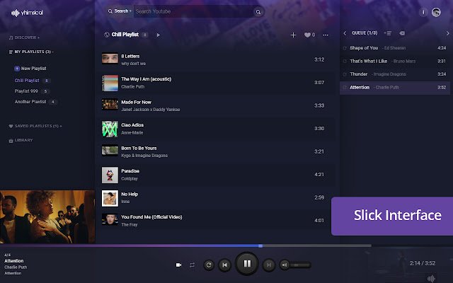 El reproductor de música Yhimsical de Chrome web store se ejecutará con OffiDocs Chromium en línea