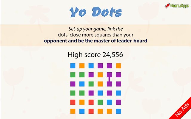 Yo Dots juega en línea desde Chrome web store para ejecutarse con OffiDocs Chromium en línea