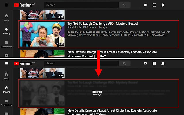 YouFocus YouTube Filter  from Chrome web store to be run with OffiDocs Chromium online