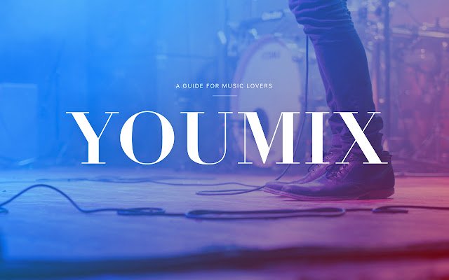 Youmix: اكتشف موسيقى Youtube من متجر Chrome الإلكتروني ليتم تشغيله باستخدام OffiDocs Chromium عبر الإنترنت