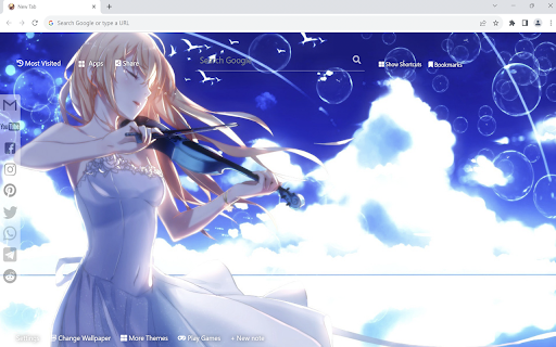 Your Lie In April Wallpaper  from Chrome web store to be run with OffiDocs Chromium online