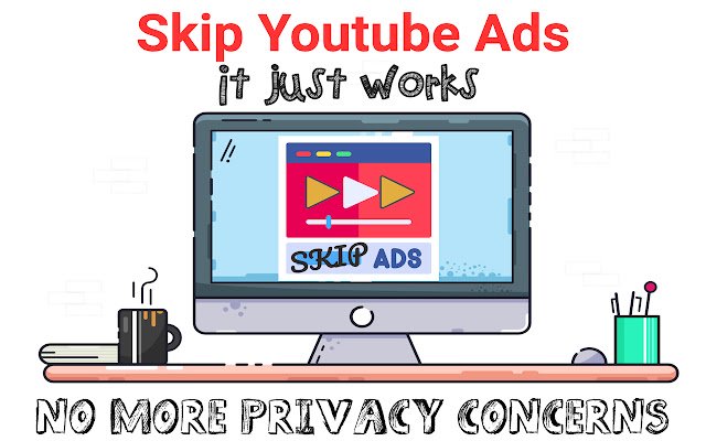 Youtube Ads Skipper (Lite) من متجر Chrome الإلكتروني ليتم تشغيله باستخدام OffiDocs Chromium عبر الإنترنت