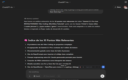 Youtube BETTER Summary By EffycentAI  from Chrome web store to be run with OffiDocs Chromium online