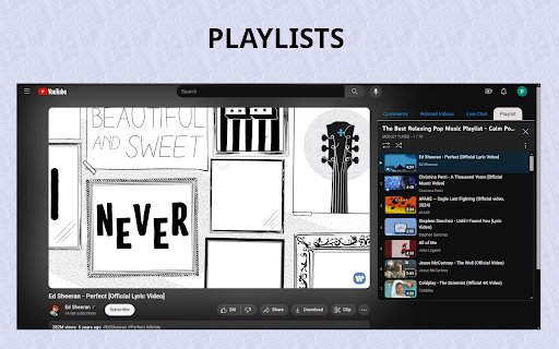 YouTubeBoosted (For YouTube™)  from Chrome web store to be run with OffiDocs Chromium online