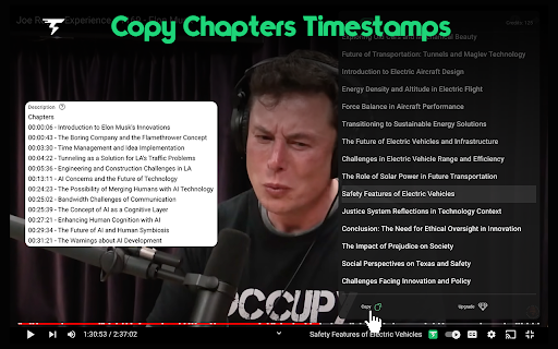 YouTube Chapters TimeSkip AI  from Chrome web store to be run with OffiDocs Chromium online