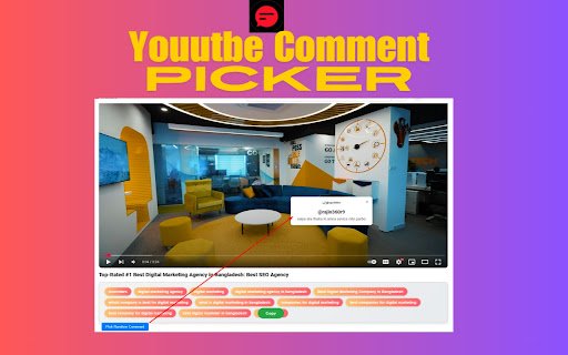 YouTube Comment Picker  from Chrome web store to be run with OffiDocs Chromium online