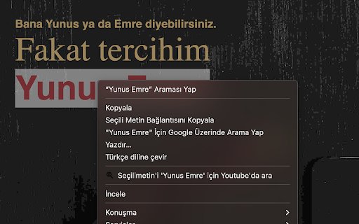 Youtubeda Ara  from Chrome web store to be run with OffiDocs Chromium online