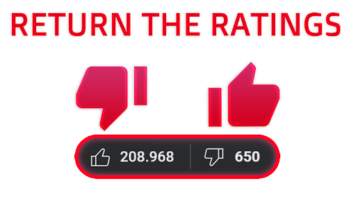 Youtube Dislike Extension Return Youtube Dislikes  from Chrome web store to be run with OffiDocs Chromium online