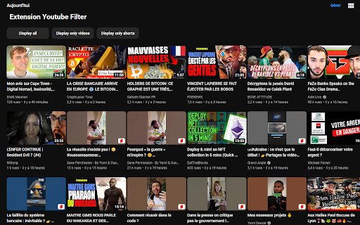 Youtube Filter Extension from Chrome web store to be run with OffiDocs Chromium online Youtube Filter Extension from Chrome web store to be run with OffiDocs Chromium online
