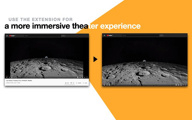 YouTube Fuller Theatre de la tienda web de Chrome se ejecutará con OffiDocs Chromium en línea